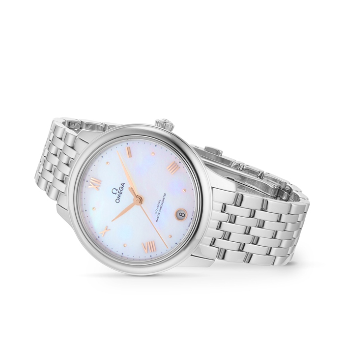 Omega De Ville Prestige Co-Axial Master Chronometer 34mm Orologio da donna Madreperla O43410342005001 - immagine 3