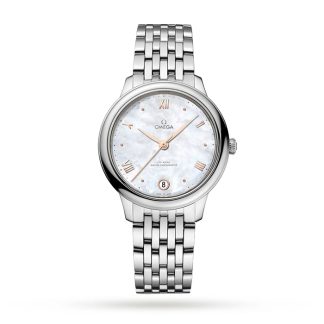 Omega De Ville Prestige Co-Axial Master Chronometer 34mm Orologio da donna Madreperla O43410342005001