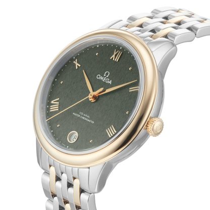 Omega De Ville Prestige Co-Axial Master Chronometer 34mm Orologio da donna verde O43420342010001 - immagine 4