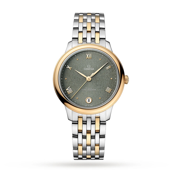 Omega De Ville Prestige Co-Axial Master Chronometer 34mm Orologio da donna verde O43420342010001