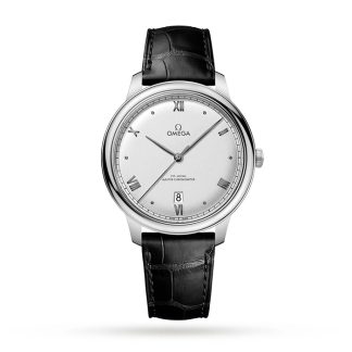 Omega De Ville Prestige Co-Axial Master Chronometer 40mm Orologio Uomo Argento O43413402002001