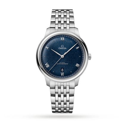 Omega De Ville Prestige Co-Axial Master Chronometer 40mm Orologio Uomo Blu O43410402003001