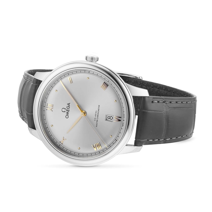Omega De Ville Prestige Co-Axial Master Chronometer 40mm Orologio Uomo Grigio O43413402006001 - immagine 3