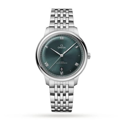 Omega De Ville Prestige Co-Axial Master Chronometer 40mm Uomo Orologio Verde O43410402010001