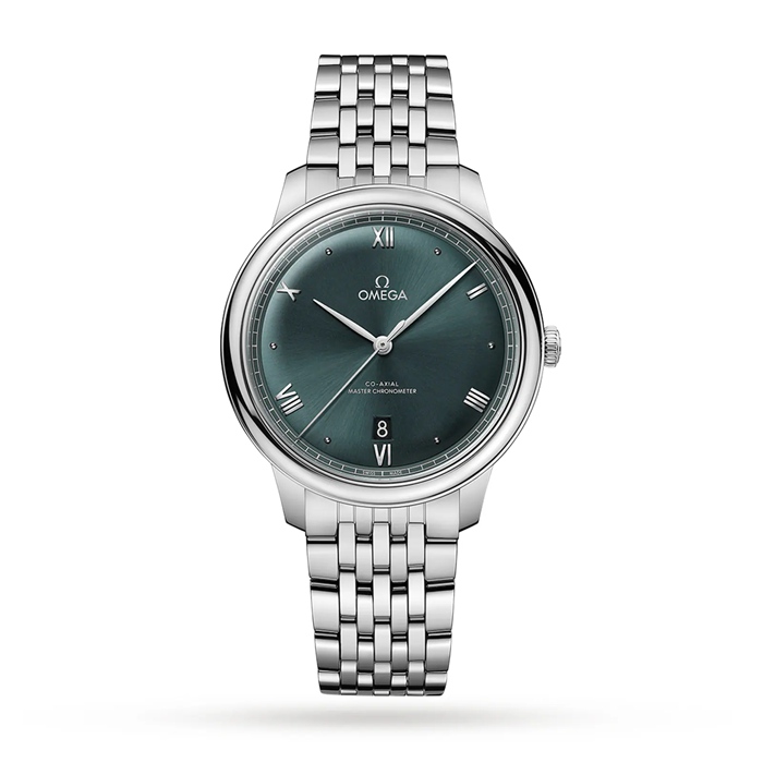 Omega De Ville Prestige Co-Axial Master Chronometer 40mm Uomo Orologio Verde O43410402010001