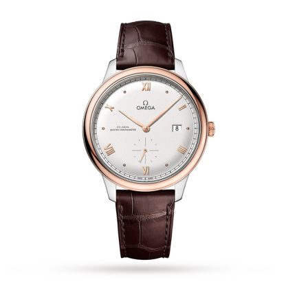 Omega De Ville Prestige Co-Axial Master Chronometer Piccoli Secondi 41mm Orologio Uomo Argento O43423412002001
