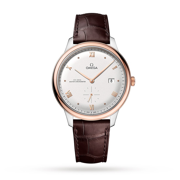 Omega De Ville Prestige Co-Axial Master Chronometer Piccoli Secondi 41mm Orologio Uomo Argento O43423412002001