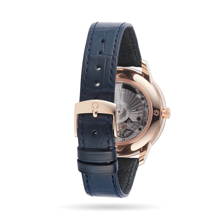 Omega De Ville Prestige Co-Axial Master Chronometer Piccoli Secondi 41mm Orologio Uomo Blu O43453412003001 - immagine 4