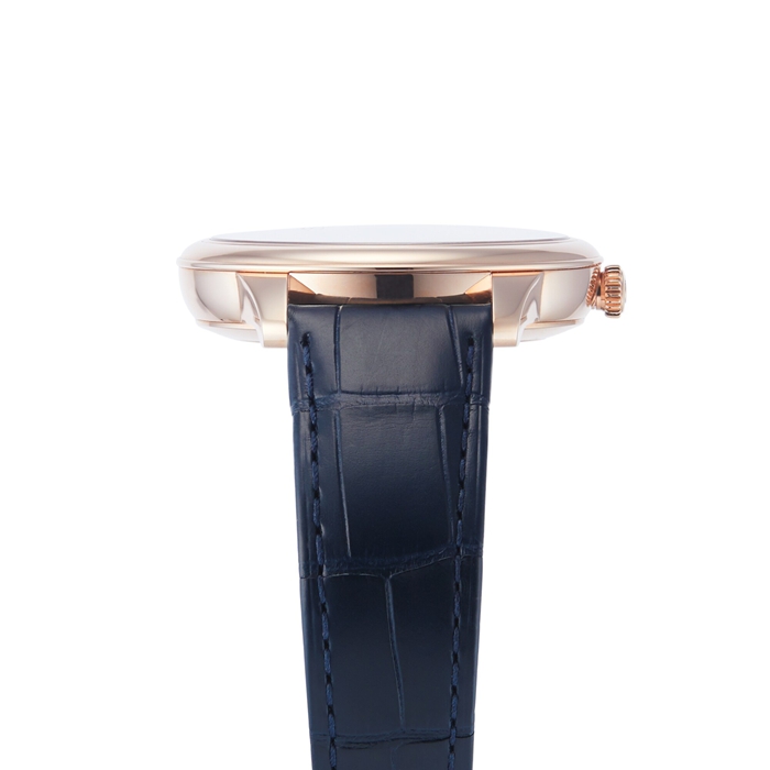 Omega De Ville Prestige Co-Axial Master Chronometer Piccoli Secondi 41mm Orologio Uomo Blu O43453412003001 - immagine 5