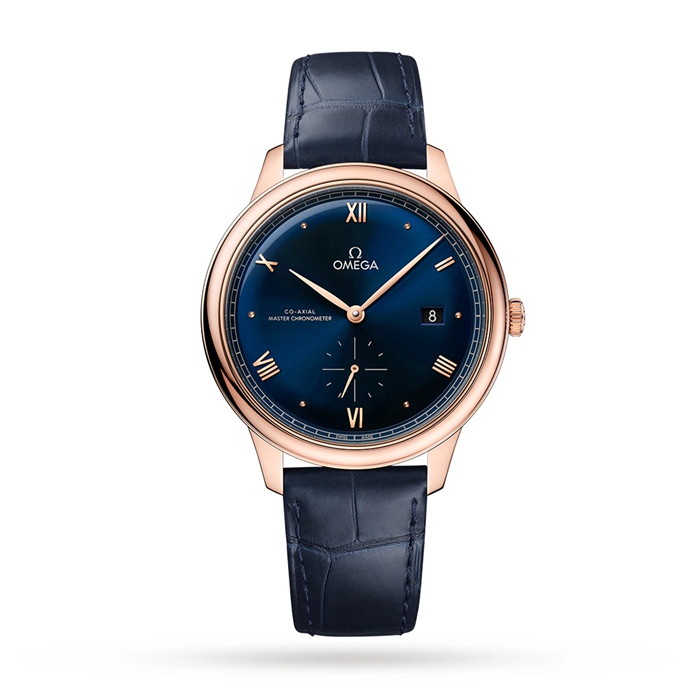 Omega De Ville Prestige Co-Axial Master Chronometer Piccoli Secondi 41mm Orologio Uomo Blu O43453412003001