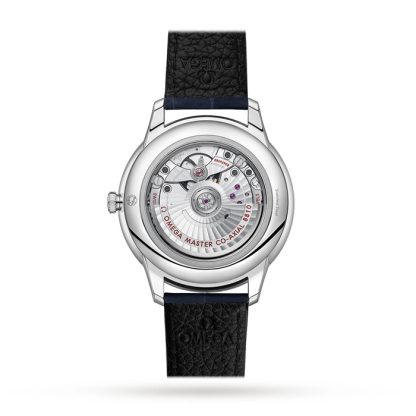 Omega De Ville Prestige Co-Axial Master Chronometer Riserva di Carica 41mm Orologio Uomo Blu O43413412103002 - immagine 2