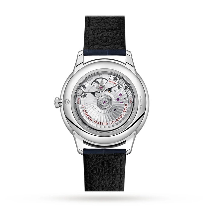 Omega De Ville Prestige Co-Axial Master Chronometer Riserva di Carica 41mm Orologio Uomo Blu O43413412103002 - immagine 2