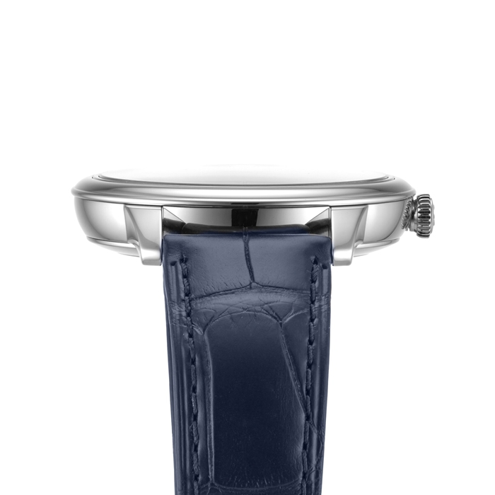Omega De Ville Prestige Co-Axial Master Chronometer Riserva di Carica 41mm Orologio Uomo Blu O43413412103002 - immagine 4