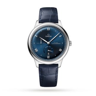 Omega De Ville Prestige Co-Axial Master Chronometer Riserva di Carica 41mm Orologio Uomo Blu O43413412103002