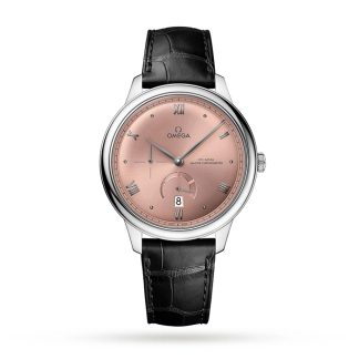 Omega De Ville Prestige Co-Axial Master Chronometer Riserva di Carica 41mm Orologio Uomo Rosa O43413412110001
