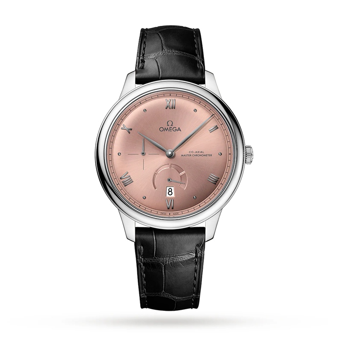 Omega De Ville Prestige Co-Axial Master Chronometer Riserva di Carica 41mm Orologio Uomo Rosa O43413412110001
