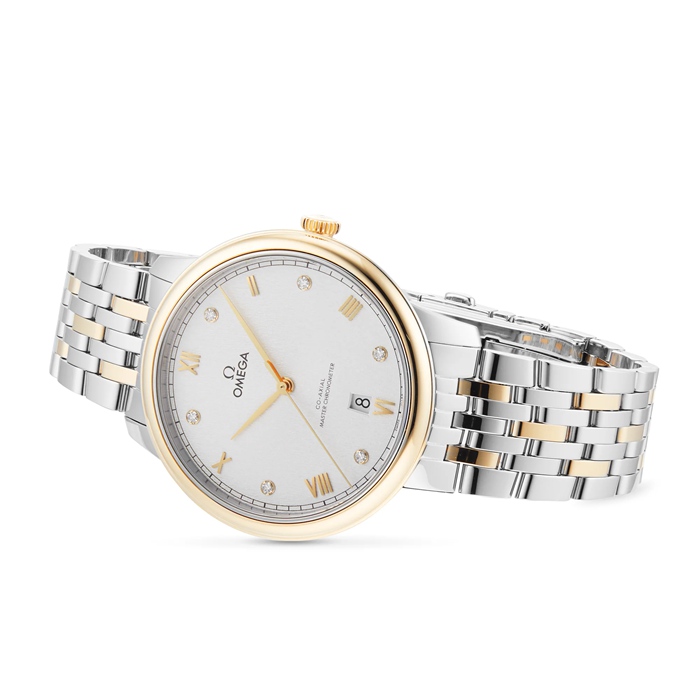Omega De Ville Prestige Cronometro Assiale 40mm Orologio Uomo Argento O43420402052001 - immagine 3