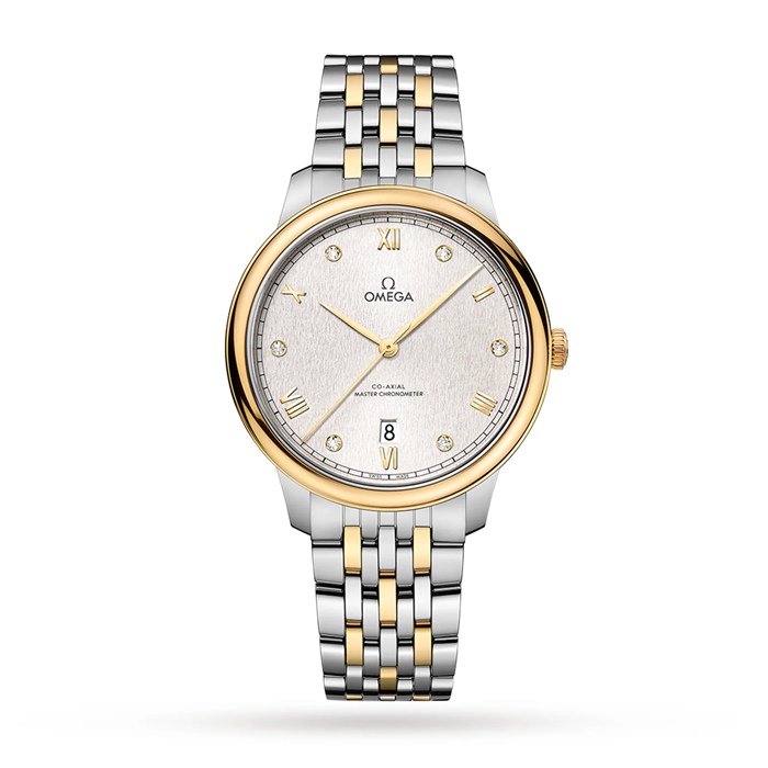 Omega De Ville Prestige Cronometro Assiale 40mm Orologio Uomo Argento O43420402052001
