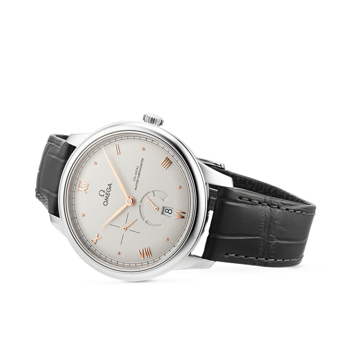 Omega De Ville Prestige Cronometro Assiale Riserva di Carica 41mm Orologio Uomo Argento O43413412106001 - immagine 3