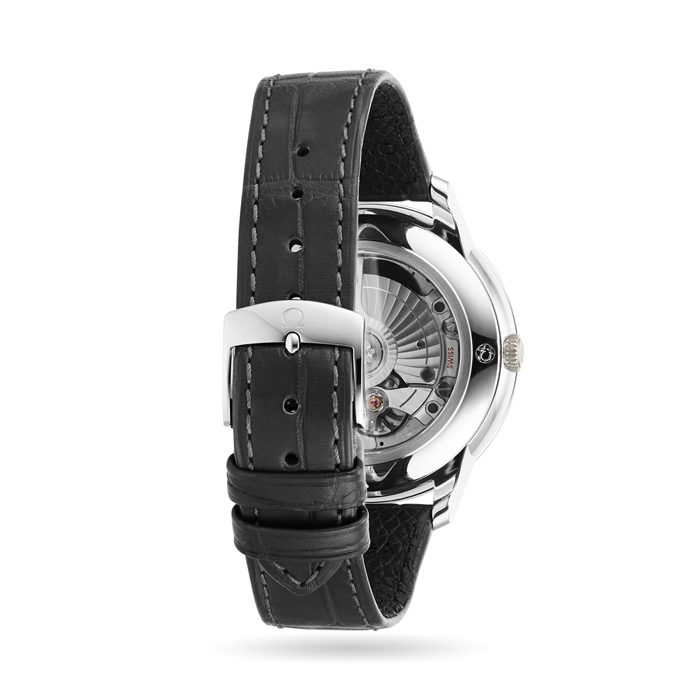 Omega De Ville Prestige Cronometro Assiale Riserva di Carica 41mm Orologio Uomo Argento O43413412106001 - immagine 4
