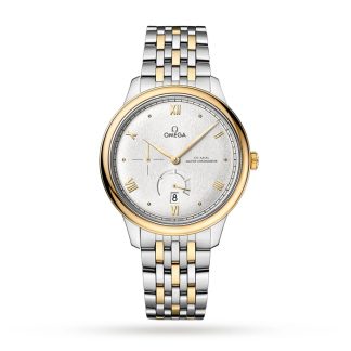 Omega De Ville Prestige Cronometro Assiale Riserva di Carica 41mm Orologio Uomo Argento O43420412102001