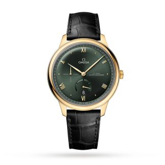 Omega De Ville Prestige Cronometro Assiale Riserva di Carica 41mm Orologio Uomo Verde O43453412110001