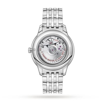Omega De Ville Prestige Master Assiale Cronometro Piccoli Secondi 41mm Orologio Uomo Blu O43410412003001 - immagine 2