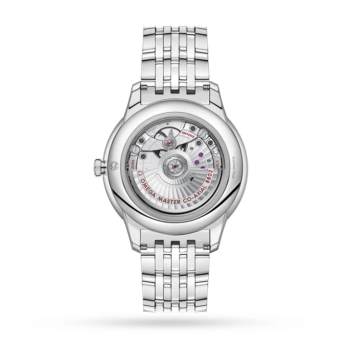 Omega De Ville Prestige Master Assiale Cronometro Piccoli Secondi 41mm Orologio Uomo Blu O43410412003001 - immagine 2