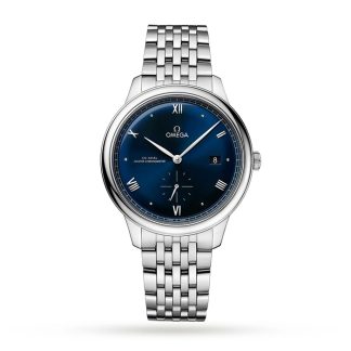 Omega De Ville Prestige Master Assiale Cronometro Piccoli Secondi 41mm Orologio Uomo Blu O43410412003001