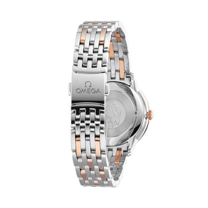 Omega De Ville Prestige Orologio da donna al quarzo 27,5 mm Argento O43420286002001 - immagine 4