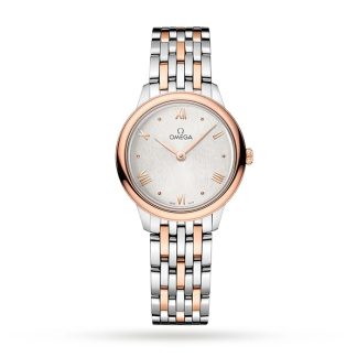 Omega De Ville Prestige Orologio da donna al quarzo 27,5 mm Argento O43420286002001