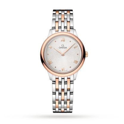 Omega De Ville Prestige Orologio da donna al quarzo 27,5 mm Argento O43420286002001