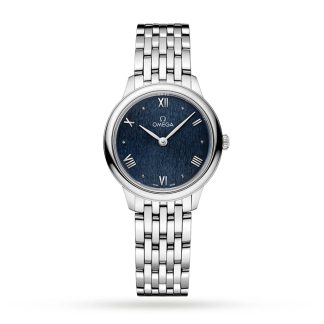 Omega De Ville Prestige Orologio da donna al quarzo 27,5 mm Blu O43410286003002