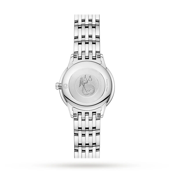 Omega De Ville Prestige Orologio da donna al quarzo 27,5 mm Verde O43410286010001 - immagine 2