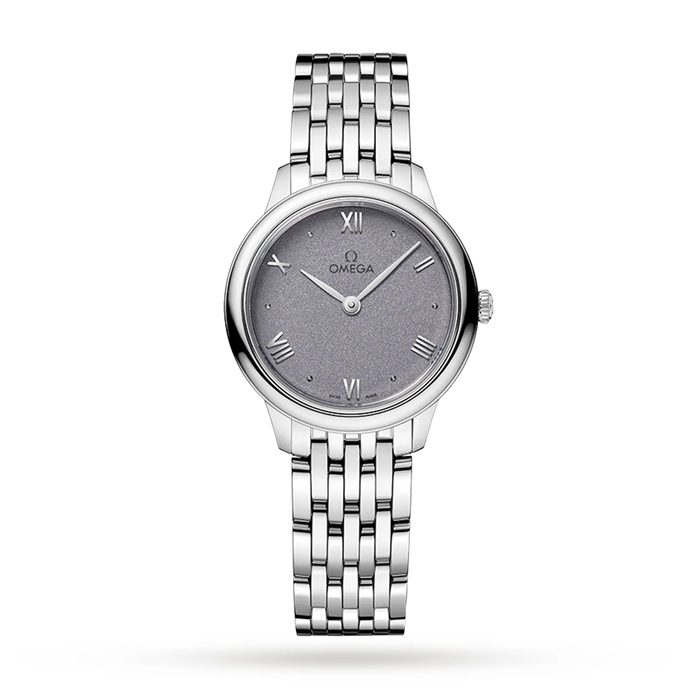 Omega De Ville Prestige Orologio da donna al quarzo 27,5 mm Viola O43410286003001