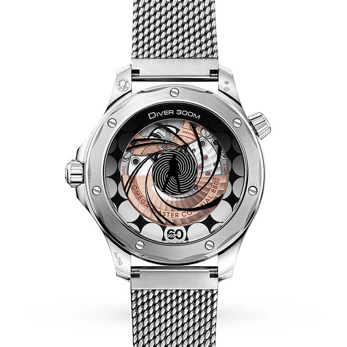 Omega James Bond 007 60° Anniversario Seamaster Diver 300m Co-Axial Master Chronometer 42mm O21055422099001 - immagine 2
