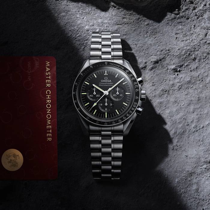 Omega New 2021 Speedmaster Moonwatch Professional Co-Axial Master Chronometer 42mm Uomo O31030425001001 - immagine 4