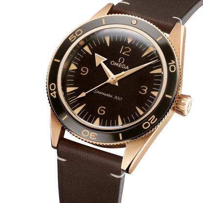 Omega Seamaster 300 Cronometro Master Assiale 41mm Bronzo Oro O23492412110001 - immagine 2