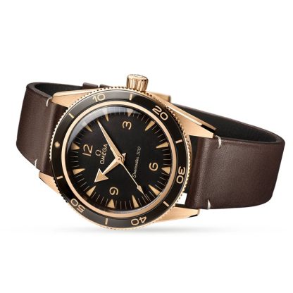 Omega Seamaster 300 Cronometro Master Assiale 41mm Bronzo Oro O23492412110001 - immagine 3