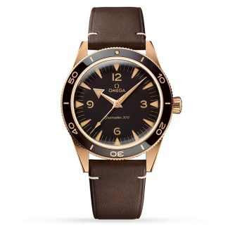 Omega Seamaster 300 Cronometro Master Assiale 41mm Bronzo Oro O23492412110001