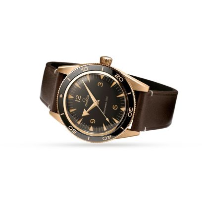 Omega Seamaster 300 Cronometro Master Assiale 41mm Bronzo Oro O23492412110001 - immagine 5