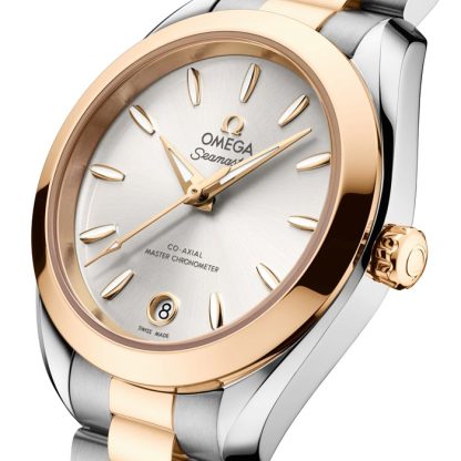 Omega Seamaster Aqua Terra 150M 30mm Orologio da donna Argento O22020302002001 - immagine 3