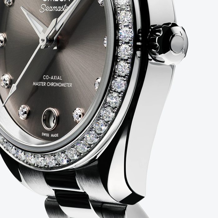 Omega Seamaster Aqua Terra 150M 30mm Orologio da donna Argento O22020302002001 - immagine 4