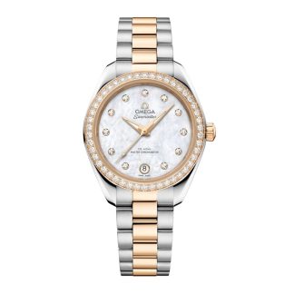 Omega Seamaster Aqua Terra 150M 30mm Orologio da donna bianco O22025302055001