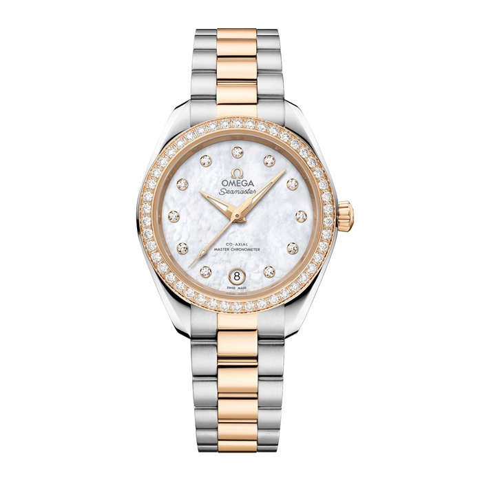 Omega Seamaster Aqua Terra 150M 30mm Orologio da donna bianco O22025302055001