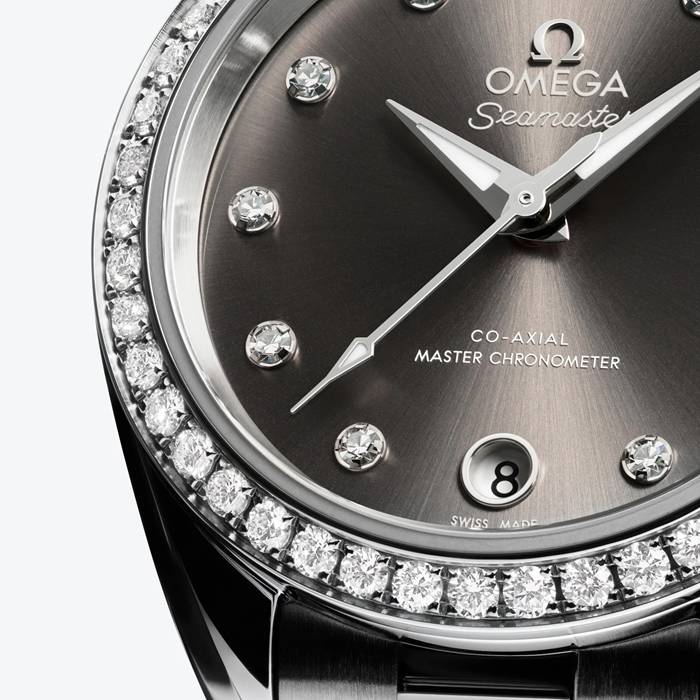 Omega Seamaster Aqua Terra 150M 30mm Orologio da donna grigio O22015302056001 - immagine 3