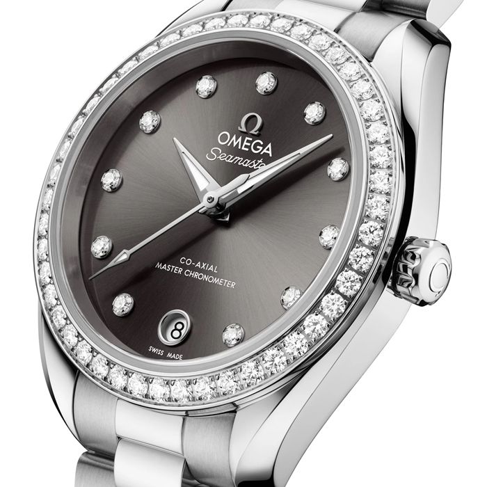 Omega Seamaster Aqua Terra 150M 30mm Orologio da donna grigio O22015302056001 - immagine 5