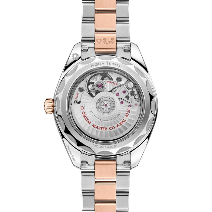 Omega Seamaster Aqua Terra 150M 30mm Orologio da donna marrone O22020302063001 - immagine 2