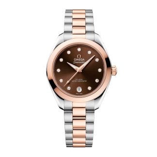 Omega Seamaster Aqua Terra 150M 30mm Orologio da donna marrone O22020302063001