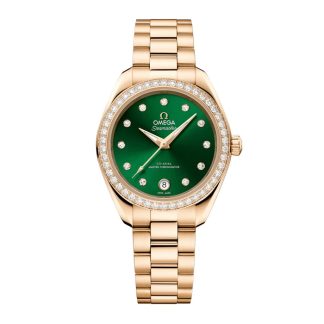 Omega Seamaster Aqua Terra 150M 30mm Orologio da donna verde O22055302060001
